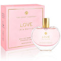 The Heart Company Love In A Bottle - Floral & Sweet Vegan Eau de Parfum for Women | Romantic Fragrance - 75ml