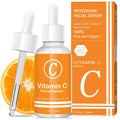 Vitamin C Serum for Face, 20% Vitamin C Brightening Serum with Hyaluronic Acid & Vitamin E, Anti-Aging, Brightening, Improve Dark Spot, Fine Lines & Wrinkles, 1 Fl Oz