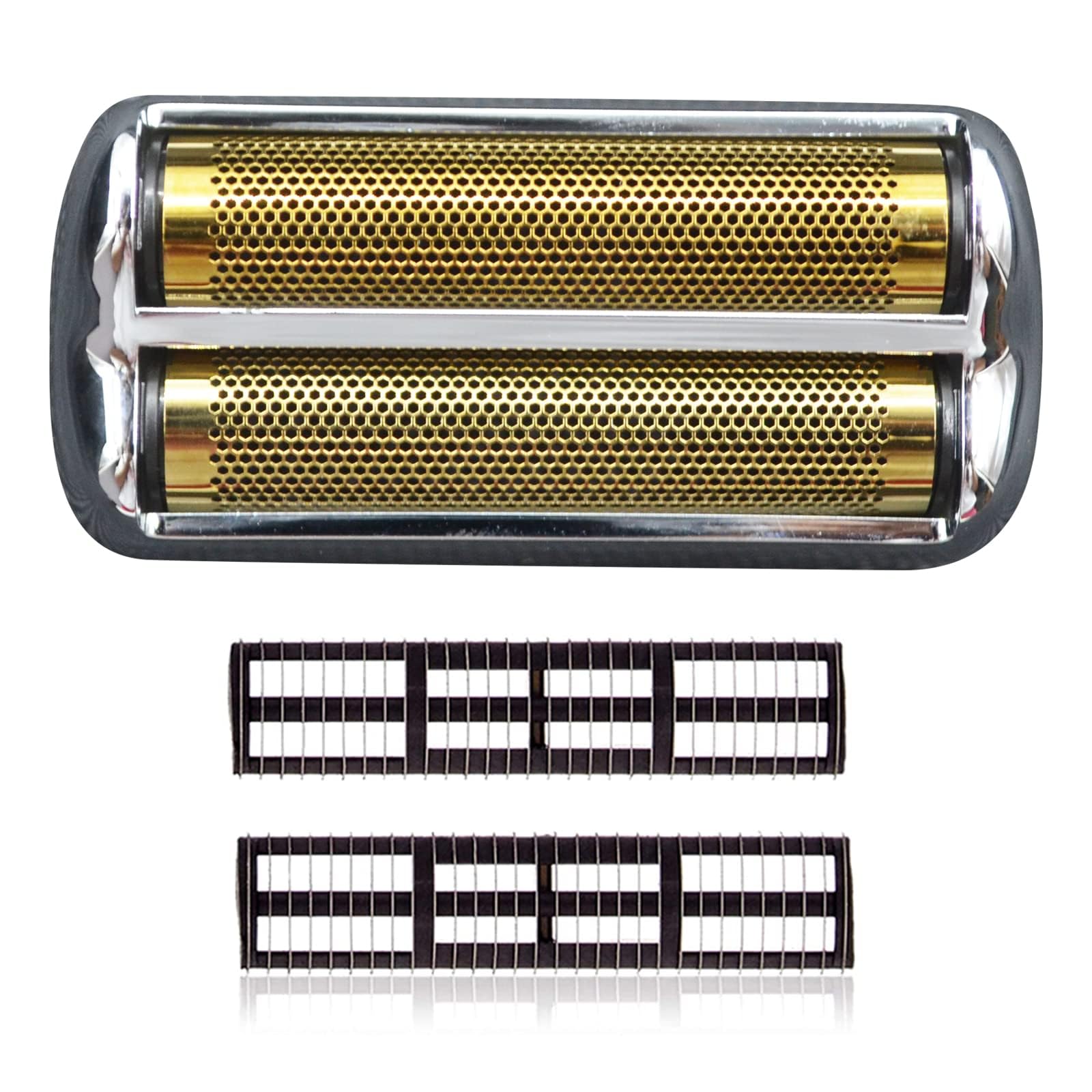 Shaver Replacment Foil and Cutter Heard for Babyliss Pro MetalFX Double Foil Shavers