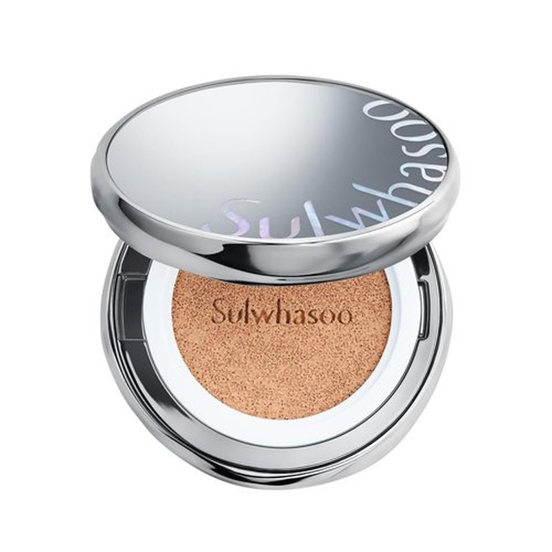 Sulwhasoo Perfecting Cushion SPF 46 - Lightweight Long-Lasting Foundation | Evens Skin Tone & Blurs Imperfections | Semi-Matte Finish