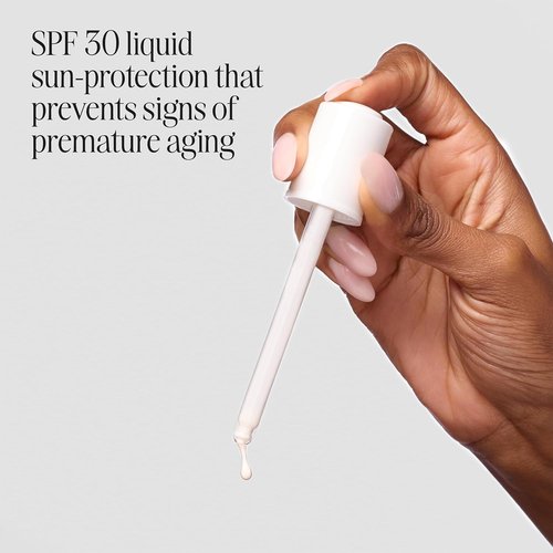 COOLA Organic Sun Silk Drops - SPF 30 Face Moisturizer with BlueScreen Technology | 1 Fl Oz