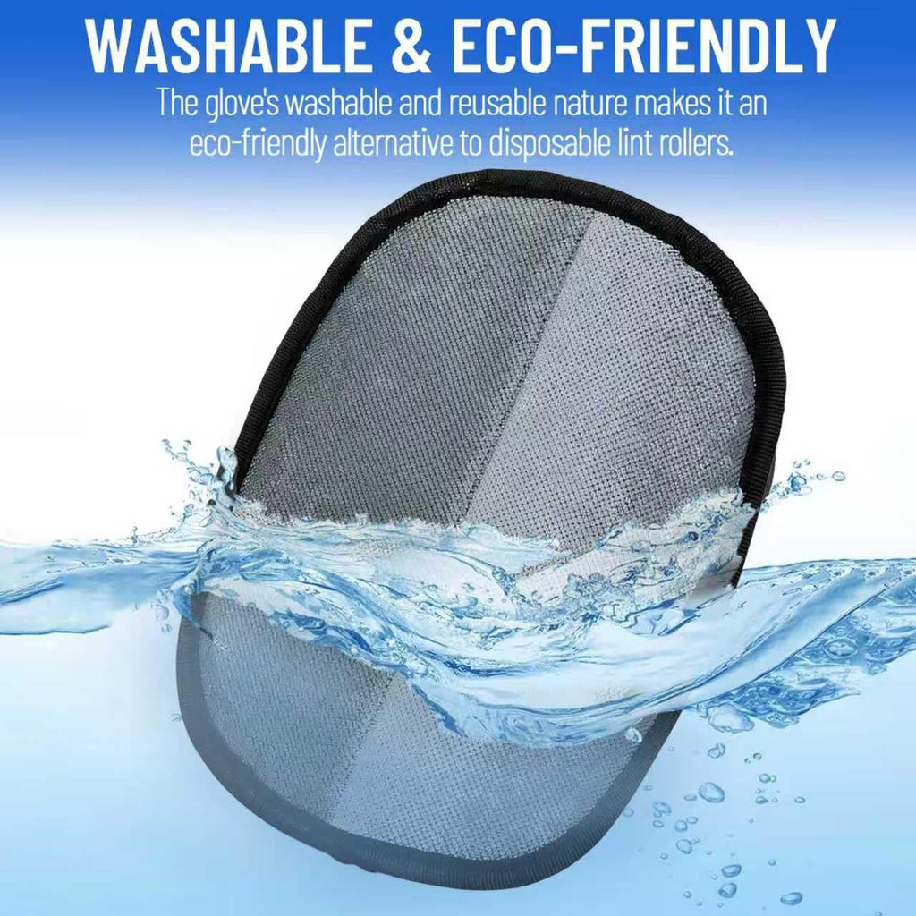 Pet Hair Removal Glove for Dogs & Cats, Newly Upgraded Reusable Electrostatic Pet Hair Glove, Magic Brush Pet Hair Remover Tool for Clothing, Couch, Carpet, Car Seat