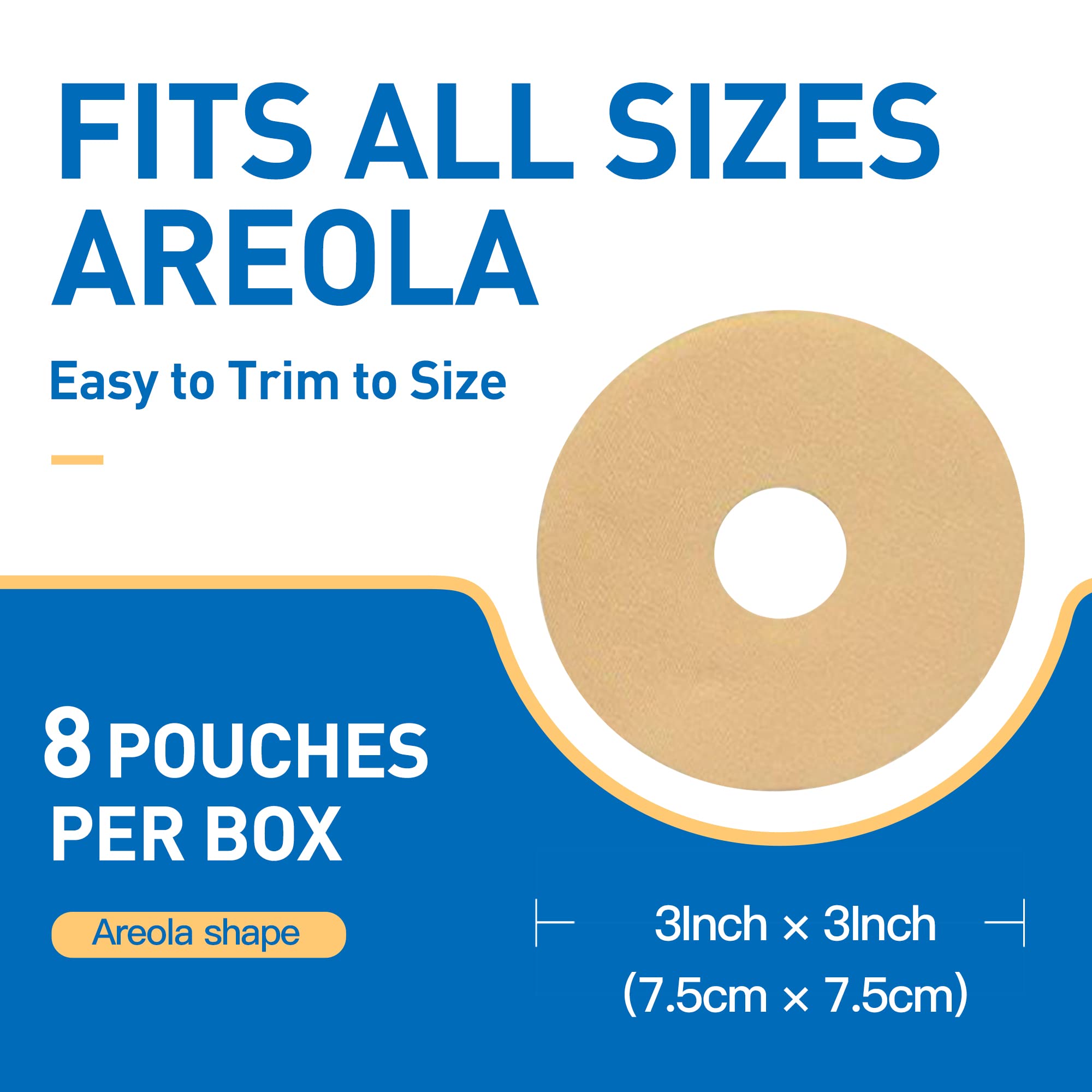 Medical Silicone Scar Sheets 8 Pack, Breast Scar Treatment After Surgery, Post Surgery Supplies Scar Removal Sheets，Breast Reduction After Surgery for Scars