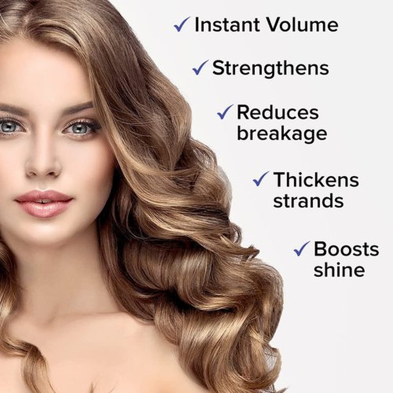 Joanne Jones Leave-In Conditioner - Thickening Biotin & Collagen Spray for All Hair Types | 8 fl oz