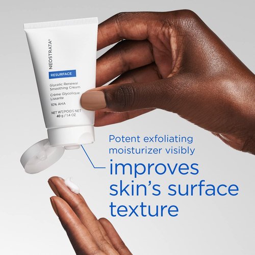 NEOSTRATA Glycolic Renewal Cream - Smoothing Moisturizer with Glycolic Acid & Shea Butter, 1.4 Oz