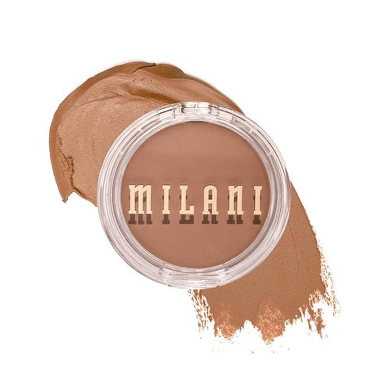 Milani Cheek Kiss Cream Bronzer - Hey Honey | Vegan, Lightweight Glow & Soft Matte Finish, 110