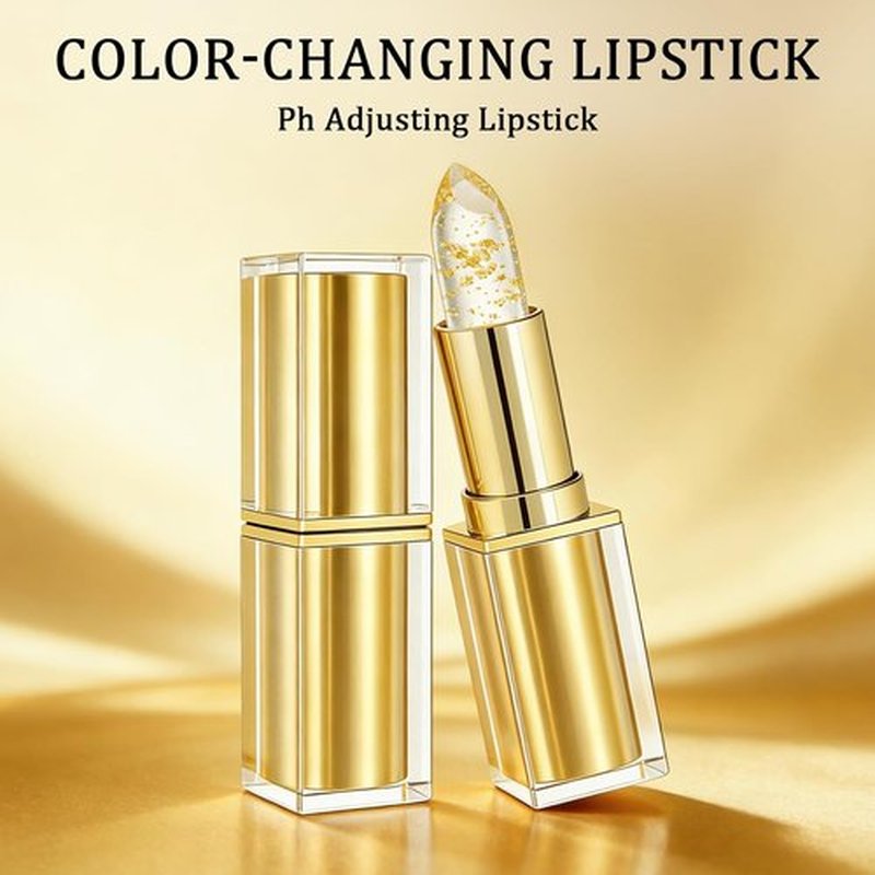 PH Adjusting Lipstick for Mature Women - 2 Pcs Color Changing, Transfer Proof & Long-Lasting Waterproof