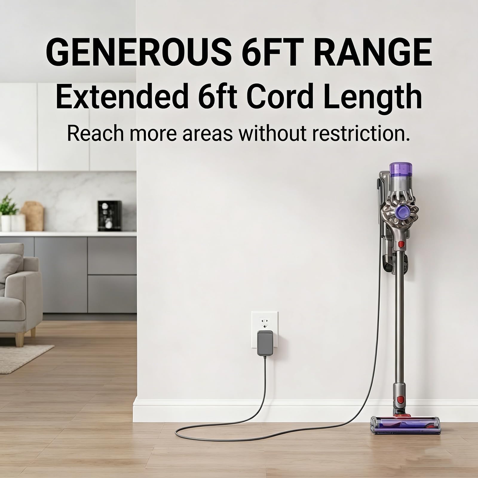 Compatible with Dyson V9 Charger