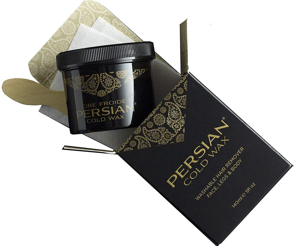 Persian Parissa Cold Wax Hair Remover Kit, Small, 5 Ounce, 140 ml