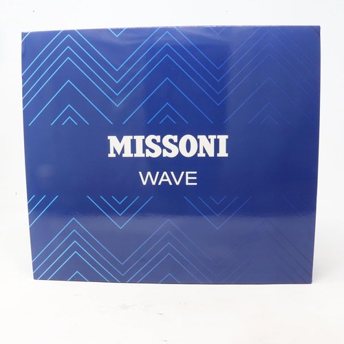 Missoni Wave Pour Homme Eau De Toilette Set - 100ml, 10ml & 150ml Shower Gel | Luxury Fragrance Collection