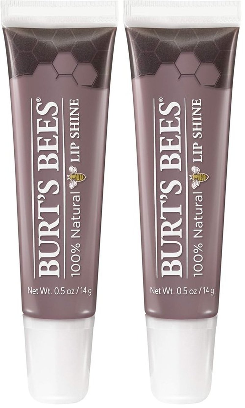 Burt's Bees 100% Natural Moisturizing Lip Shine, Spontaneity - 1 Tube (Pack of 2)
