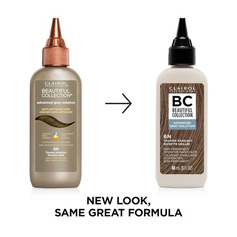 Clairol Professional Beautiful Collection | Advanced Gray Solutions Semi-Permanent Hair Color - All Textures, Gray Coverage