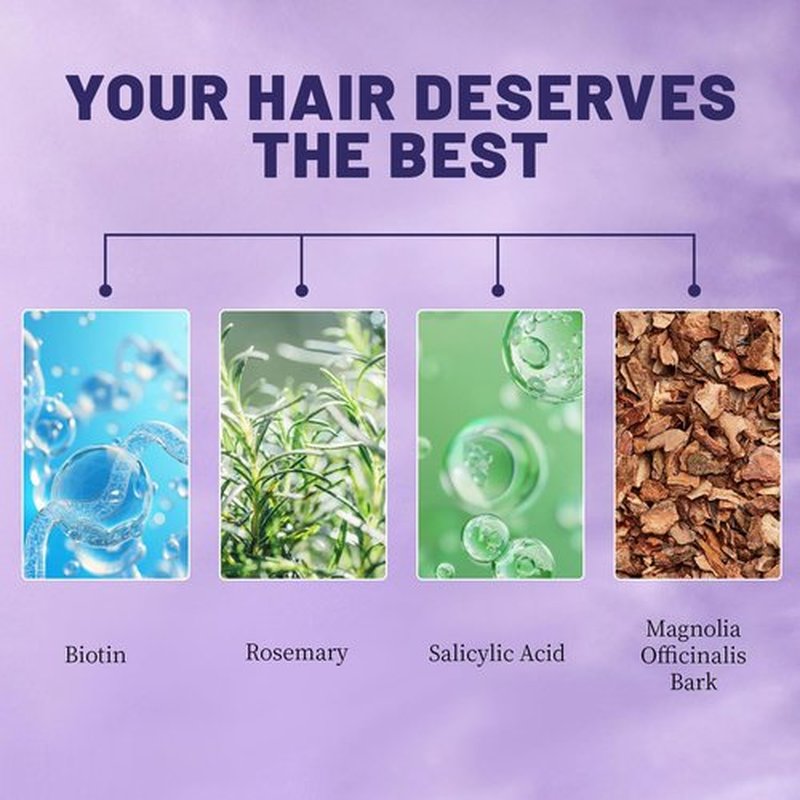 Purple Shampoo and Conditioner Set - Sulfate Free for Blonde, Bleached, Silver, or Brown Highlighted Hair Helps with Bonding, Anti-Brass Toning, Repair, and Hydration 10 oz (Purple Hair Care Set)