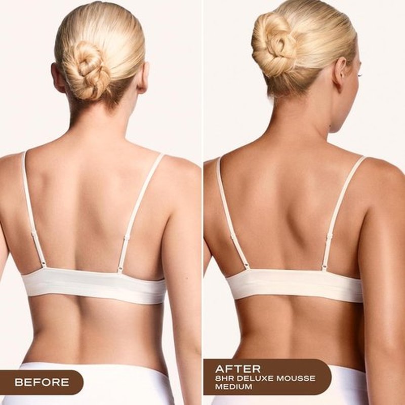 Loving Tan Deluxe Self Tanning Bronzing Mousse - Streak-Free, Professional Quality | Medium, 4 FL Oz, Cruelty-Free