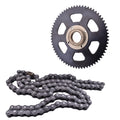 Doinal #35 Chain Sprocket 65 Teeth with Chain 108 Links, Flywheel Adapter