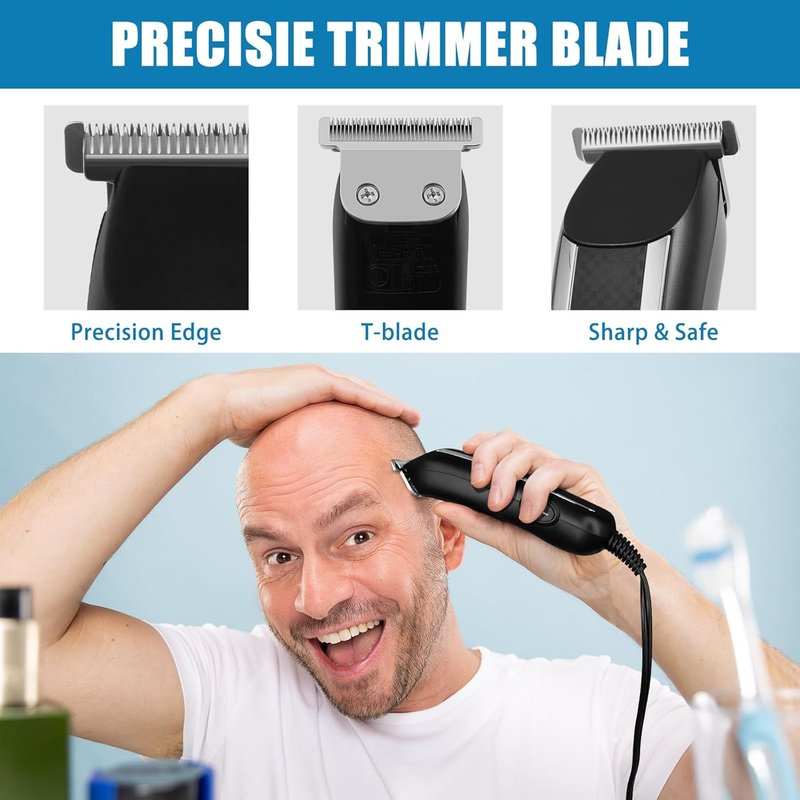 Wahl 02144 Replacement Detachable T Blade - Japanese Stainless Steel 40mm Compatible with Various Trimmers