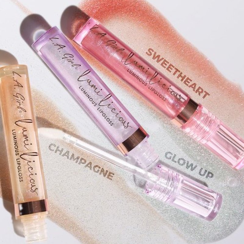L.A. Girl Lumilicious Lip Gloss - Sweetheart Shade for Radiant Shine | Long-Lasting Hydration