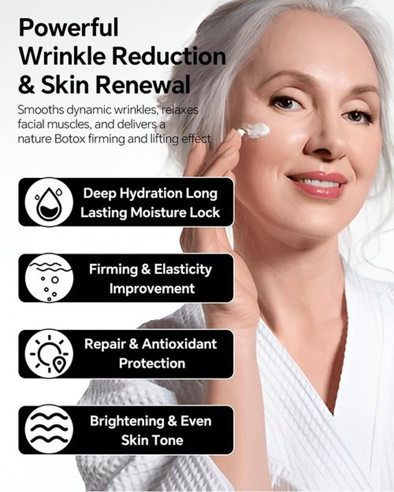 BotoxCream – BotoxBee Venom Wrinkle Removal Cream Anti-Aging, Firming, Lifting, and Moisturizing Skin Cream for All Skin Types – Recovery and Anti-Wrinkle Care (Bee)