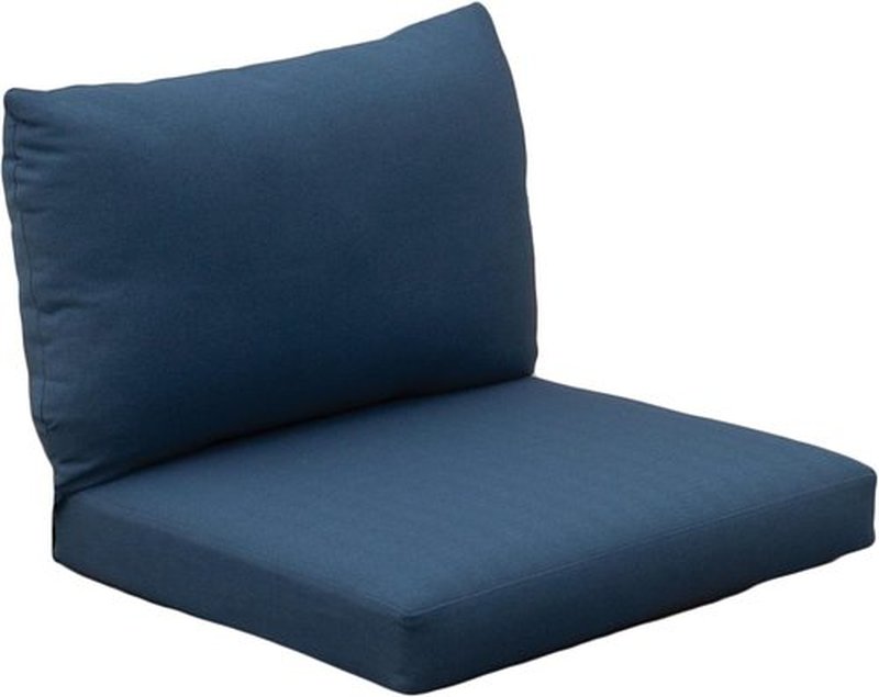 Tommy Bahama Outdoor Lounge Chair Cushion Set - Sunbrella® Fabric, Bamboo Bay Cobalt, Deep Seat Design