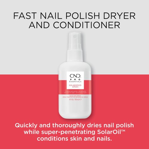 CND SolarSpeed Spray (Packaging May Vary), 32 fl oz