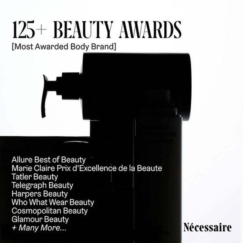 Nécessaire The Body Wash Eucalyptus — Multi-Oil Shower Gel Body Wash for Women + Men. Non-Comedogenic + Hypoallergenic for Sensitive Skin with Niacinamide. 500ml/16.9 fl oz