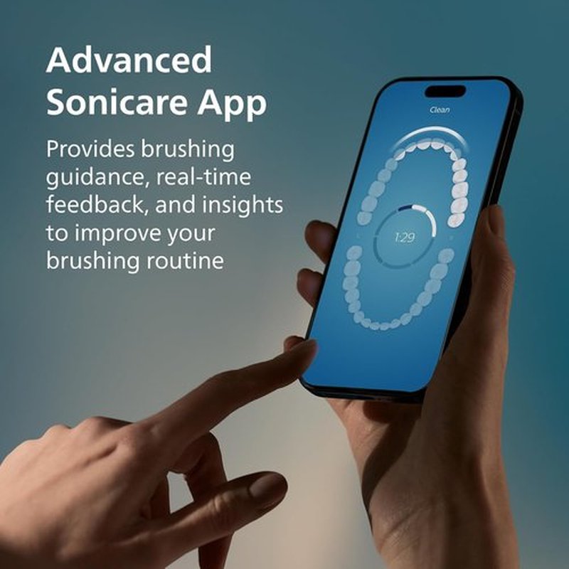 Philips Sonicare DiamondClean Smart 9500 Electric Toothbrush - Sonic Technology, 15 Settings, Travel Case, Black | Model HX9923/11