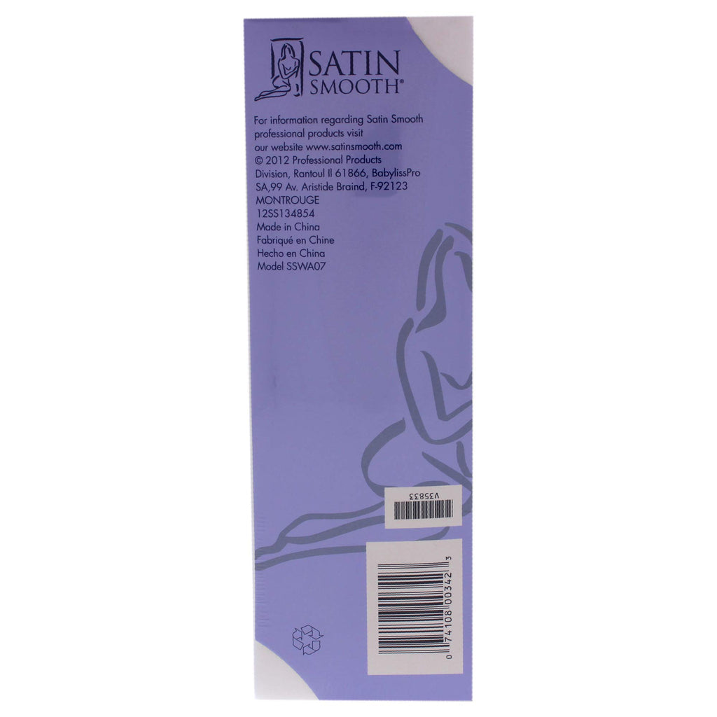 Satin Smooth Non-Woven Cloth Waxing Strips, Large, 100 ct x 1 pack