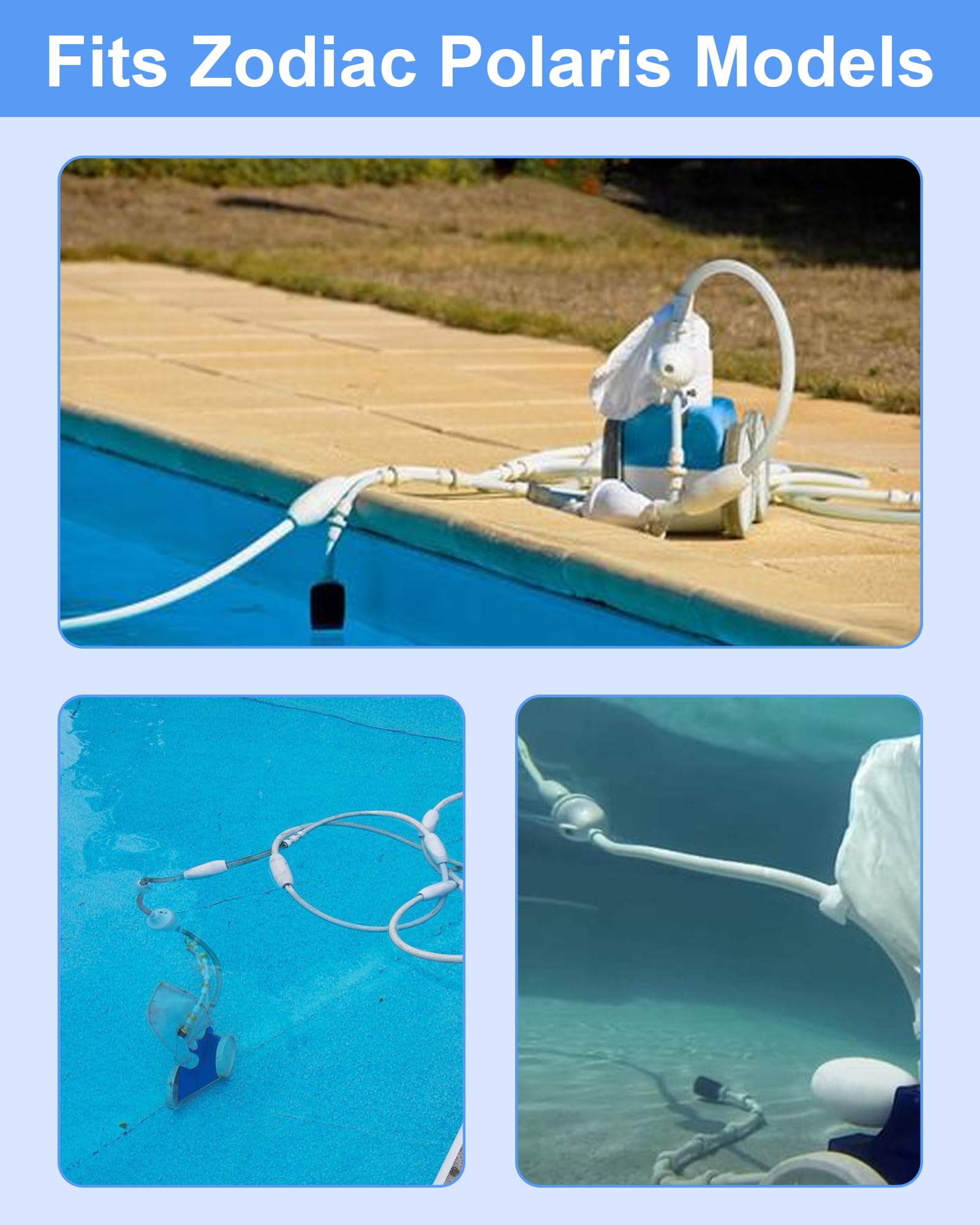 WUKUR G52 Backup Valve Replacement Parts Compatible with Polaris 180,280,380,480,3900 Pool Cleaner with Longer Lifespan and Wear Resistant Technology