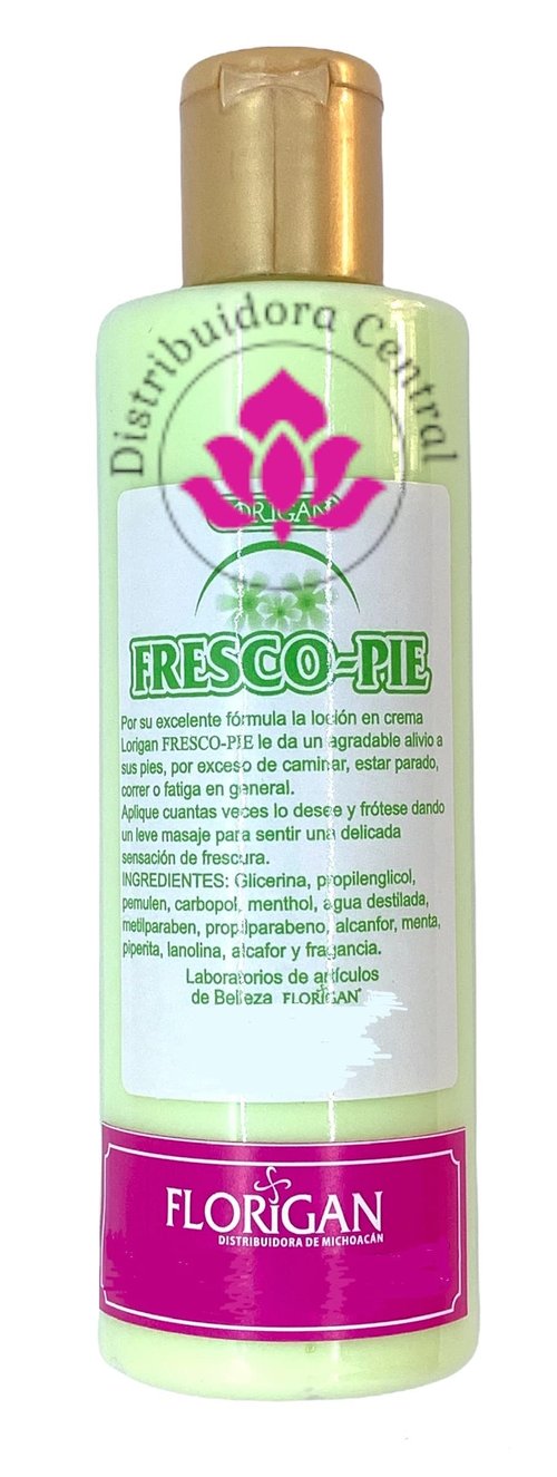 Refreshing Foot Lotion Fresco-Pie 250 ml./Fresco Pie, Loción en Crema Refrescante para Pies Cansados. 250ml