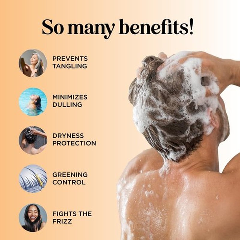 Pre Swim Chlorine Hair Protection Treatment - Protects Against Dryness & Color Fading | 8 Fl Oz