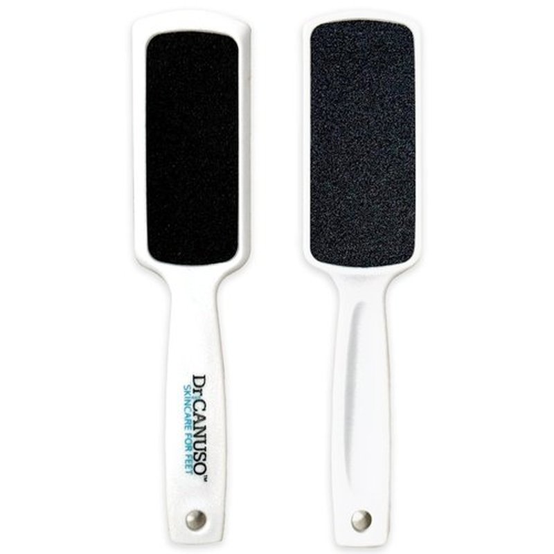 Dr. Canuso Double Sided Toenail Fungus Foot File Callus Remover Foot Scrubber, Safe Professional Pedicure Foot Rasp Removes Thick Toenails Cracked Heels, Dead Skin, Feet Scraper Tools Wet and Dry Feet