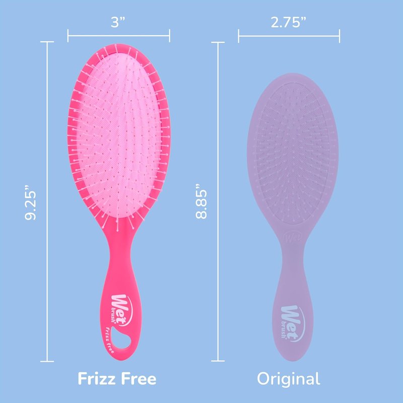 Wet Brush Frizz-Free Detangler Brush - Ionic Technology for Smooth, Frizz-Free Hair | Pink