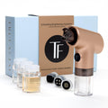 Trufacial-at-Home 3-Step Professional Facial Device – Diamond Microdermabrasion, Activation Massage & 0.25mm Microneedling Roller with Brightening Serums for Radiant, Smoother-Looking Skin