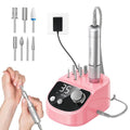 COSLUS Professional Electric Nail Drill: Upgraded Steady Power with LED Display for Acrylics, Gel, Natural Nails - Easy to Use for Women, Nail Art Practice, Desktop Nail File at Home DIY or Salon