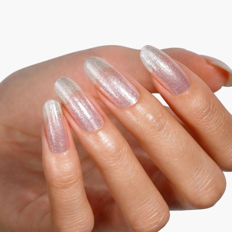 LONDONTOWN Shimmer Nail Highlighter - Iridescent Finish Nail Polish Treatment | Vegan & Cruelty-Free, Multi-Tonal White - 0.40 fl oz
