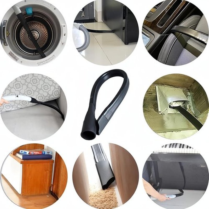 Shark Vacuum Cleaner Attachments - 6PCS 2-in-1 Crevice & Dusting Brush Combo | Flexible Tool Set for HV322, HV320, HV301, NV600, NV340