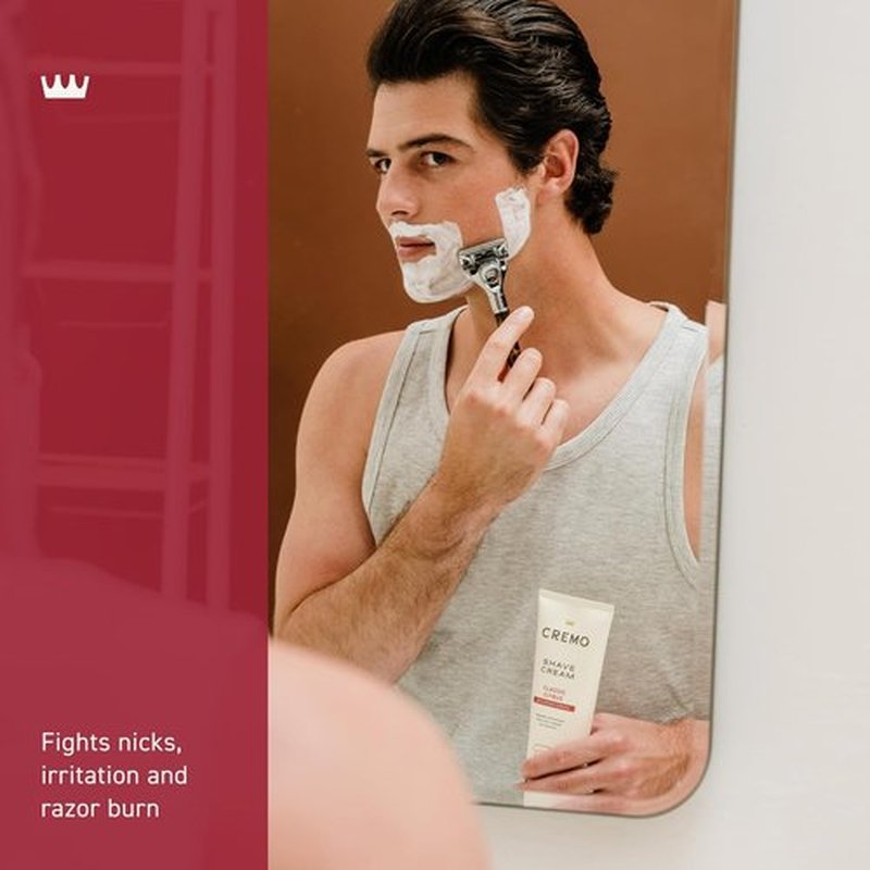 Cremo Shaving Cream for Men - Ultra-Slick Formula Fights Nicks & Razor Burn | 6 Fl Oz (2 Pack)