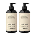 Loved01 Hand Wash, John Legend Skincare, Liquid Hand Soap, Gentle & Hydrating, Cruelty-Free, Oprah's Favorite Things, Formulated with Nourishing Oils & Soft Lavender, 2-Pack (15 oz each)