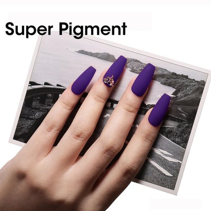 GELLEN Gel Nail Polish Set 6 Colors Light/Dark Royal Purple Pink Gel Polish Serene Lavender Soak off Nail Lamp Gel Polish Spring Violet Orchid Nail Gel Kit DIY Manicure Set for Girl Popular Gift