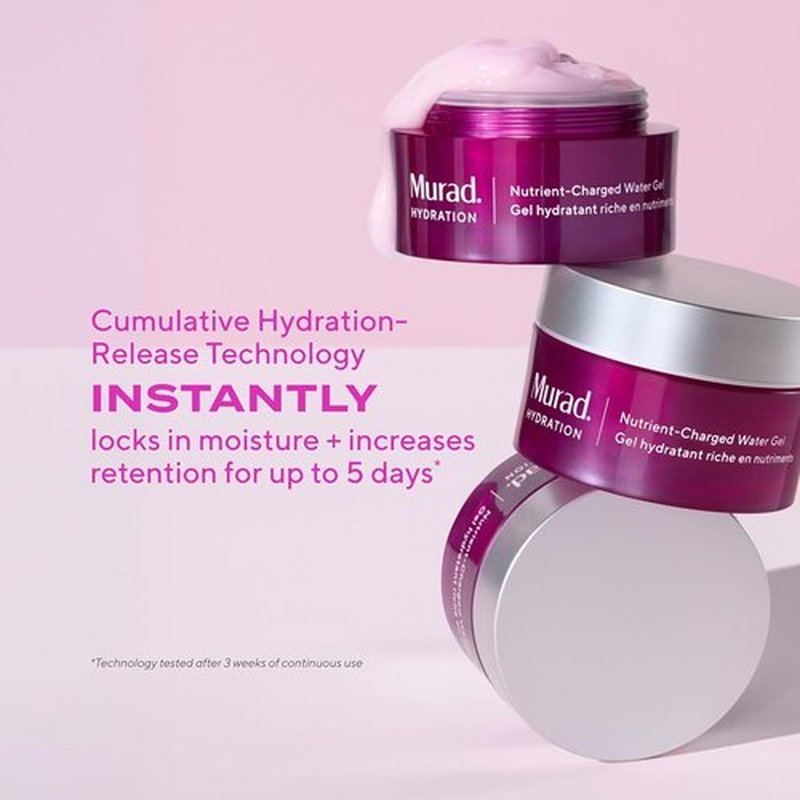Murad Nutrient-Charged Water Gel - Hydrating Moisturizer for Women's Skin Care | Lightweight Formula