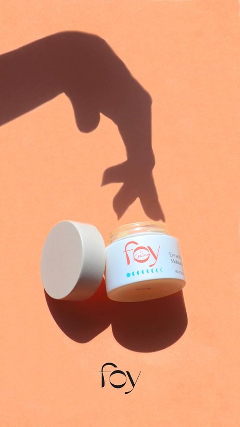 Foy Illuminate+Smooth Eye and Lip Moisturizer - Luxurious Hydration & Anti-Aging with Hyaluronic Acid - 1 oz
