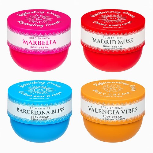 Solo en Ibiza Valencia Vibes Body Cream, Tightening Cream, 8 fl oz