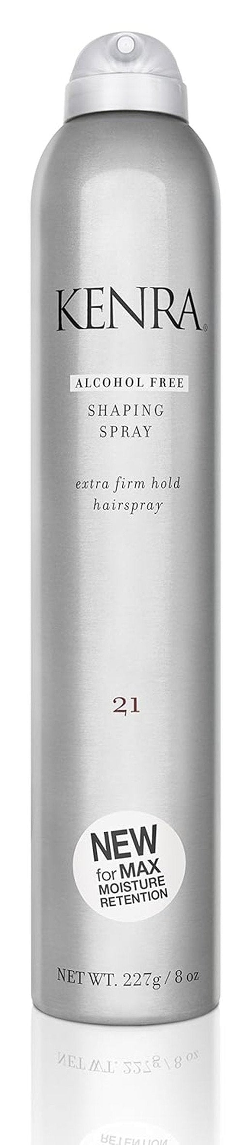 Kenra Shaping Spray 21 - Alcohol-Free Hairspray for Extra Firm Hold & High Shine | Ideal for All Hair Types