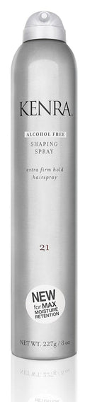 Kenra Shaping Spray 21 - Alcohol-Free Hairspray for Extra Firm Hold & High Shine | Ideal for All Hair Types