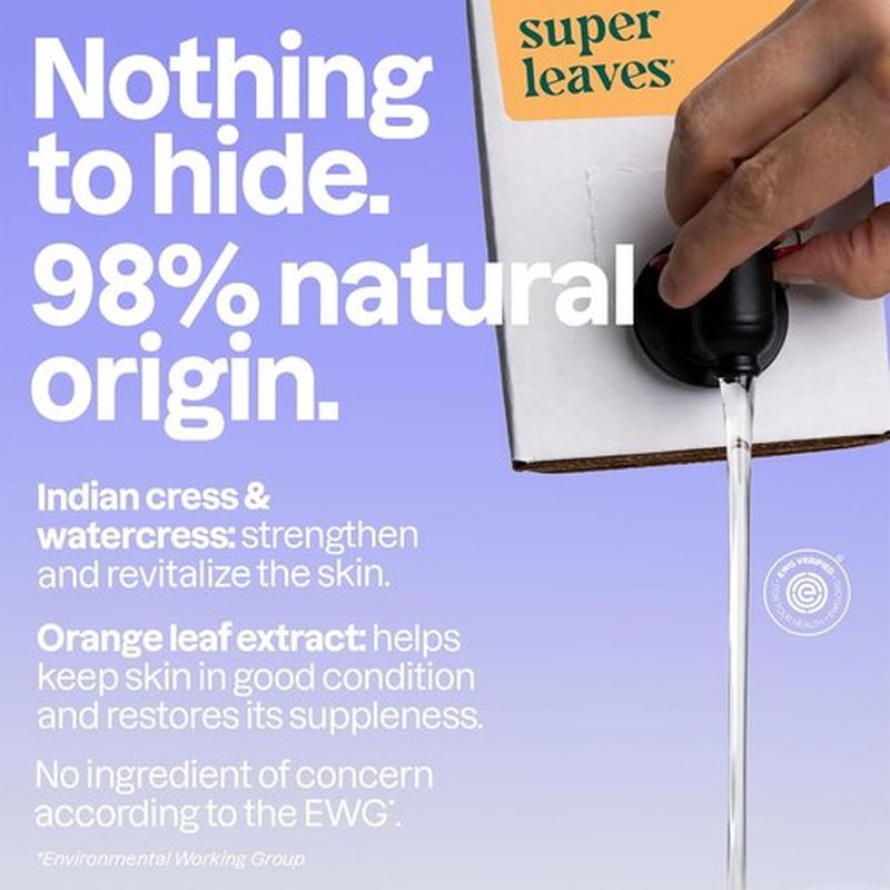 ATTITUDE Body Wash - EWG Verified Vegan Shower Gel with Orange Blossom & Eucalyptus | 67.6 Fl Oz Refill