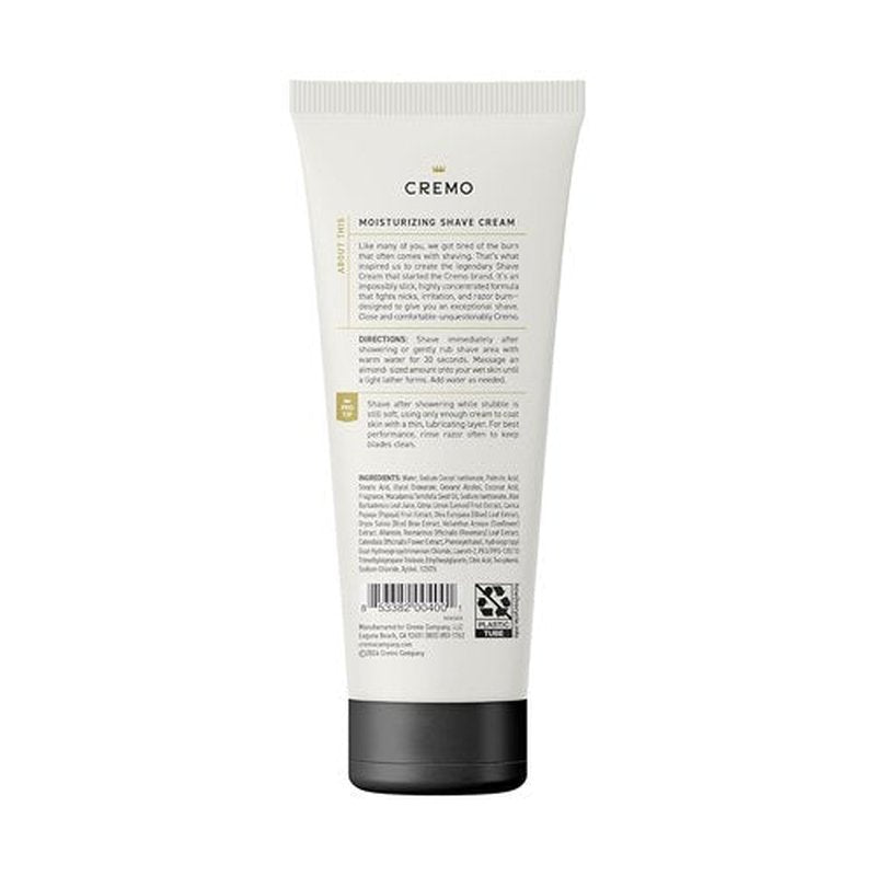 Cremo Shaving Cream for Men - Ultra-Slick Formula Fights Nicks & Razor Burn | 6 Fl Oz (2 Pack)