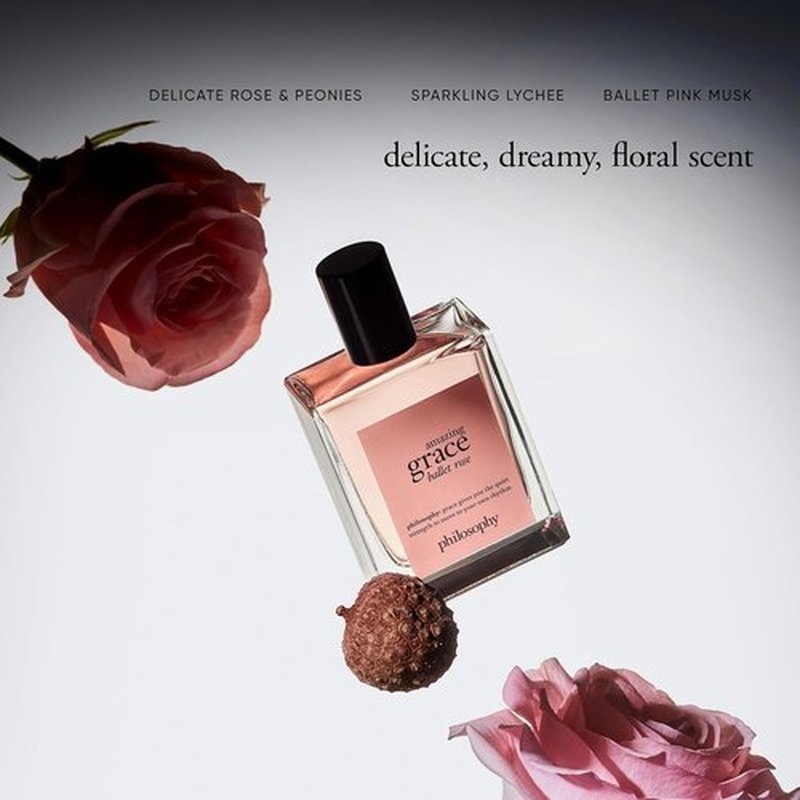 Philosophy Amazing Grace Ballet Rose Eau de Toilette - Delicate Rose, Lychee & Pink Musk Notes