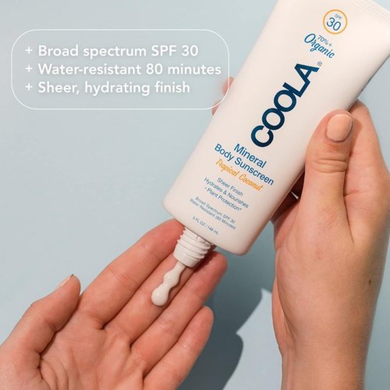 COOLA Organic Mineral Sunscreen - Daily Skin Protection Lotion, Vegan & Gluten-Free, 5 Fl Oz