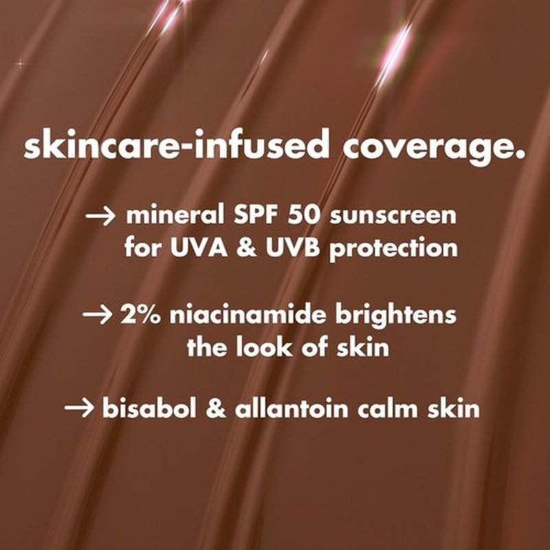 e.l.f. Halo Glow Skin Tint SPF 50 - Tinted Moisturizer for Light Buildable Coverage | Vegan & Cruelty-Free, 9 Medium Cool