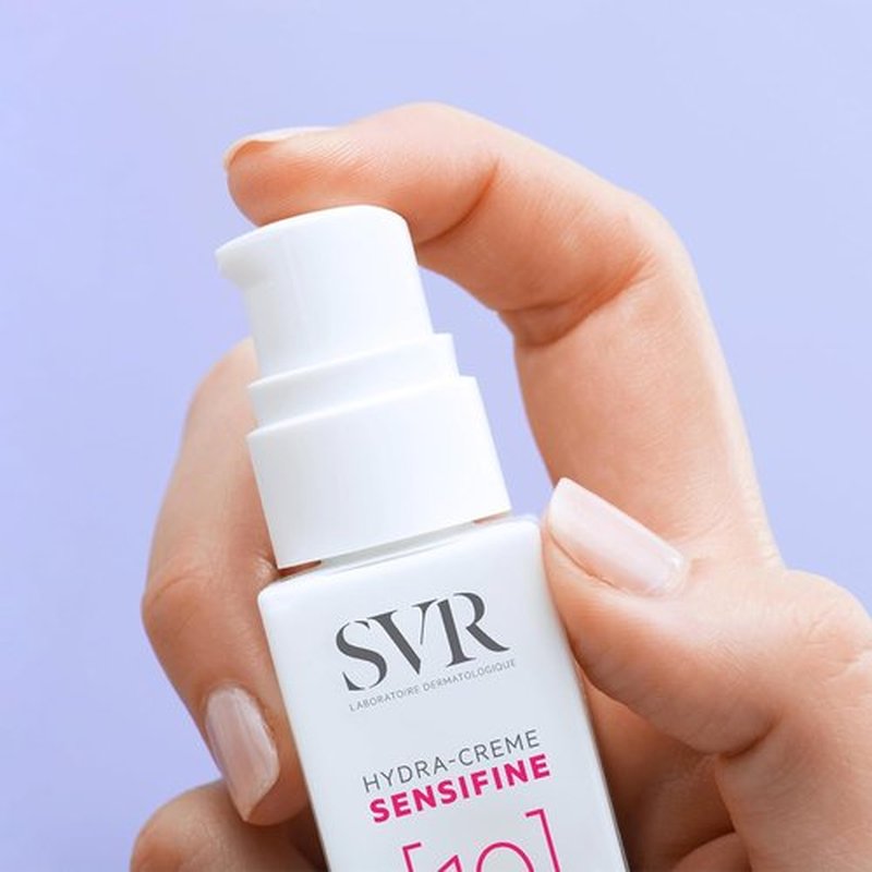 SVR Sensifine Hydra Face Cream - Moisturizing & Soothing Care for Dry Skin | Fragrance-Free, 1.3 Fl. Oz.